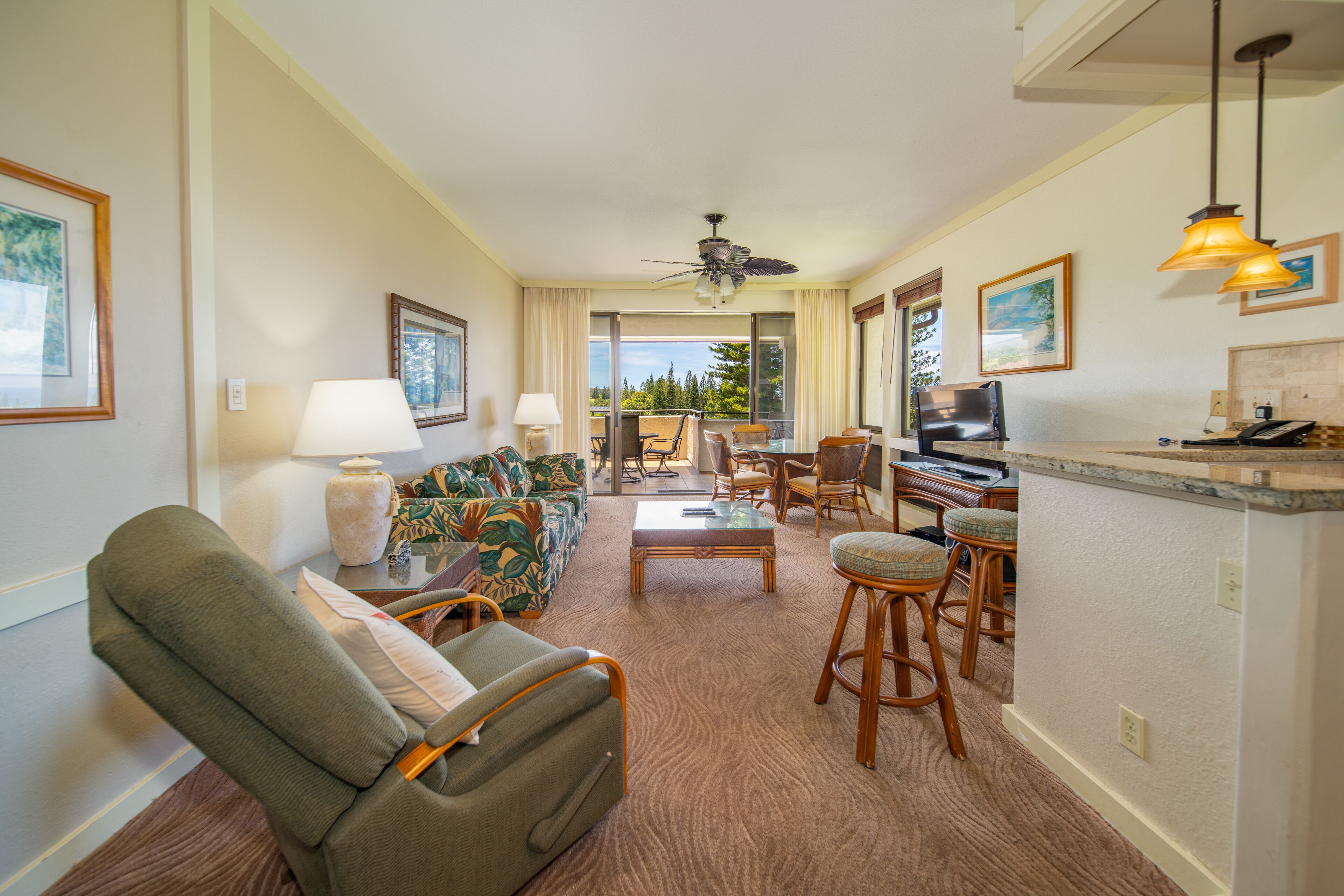 Kapalua 1 Bedroom Golf Villas Partial Ocean View