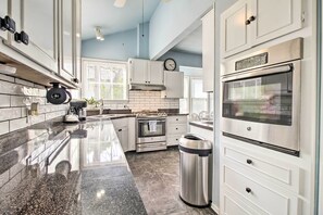 Fridge, microwave, stovetop, dishwasher - Family-Friendly Savannah Vacation Rental w/ Decks! (Savannah)
