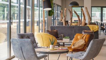Sala de estar en el lobby