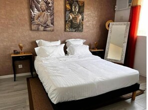 3 bedrooms, bed sheets - Appartement de Standing vue mer sur la Marina (Pointe a Pitre)