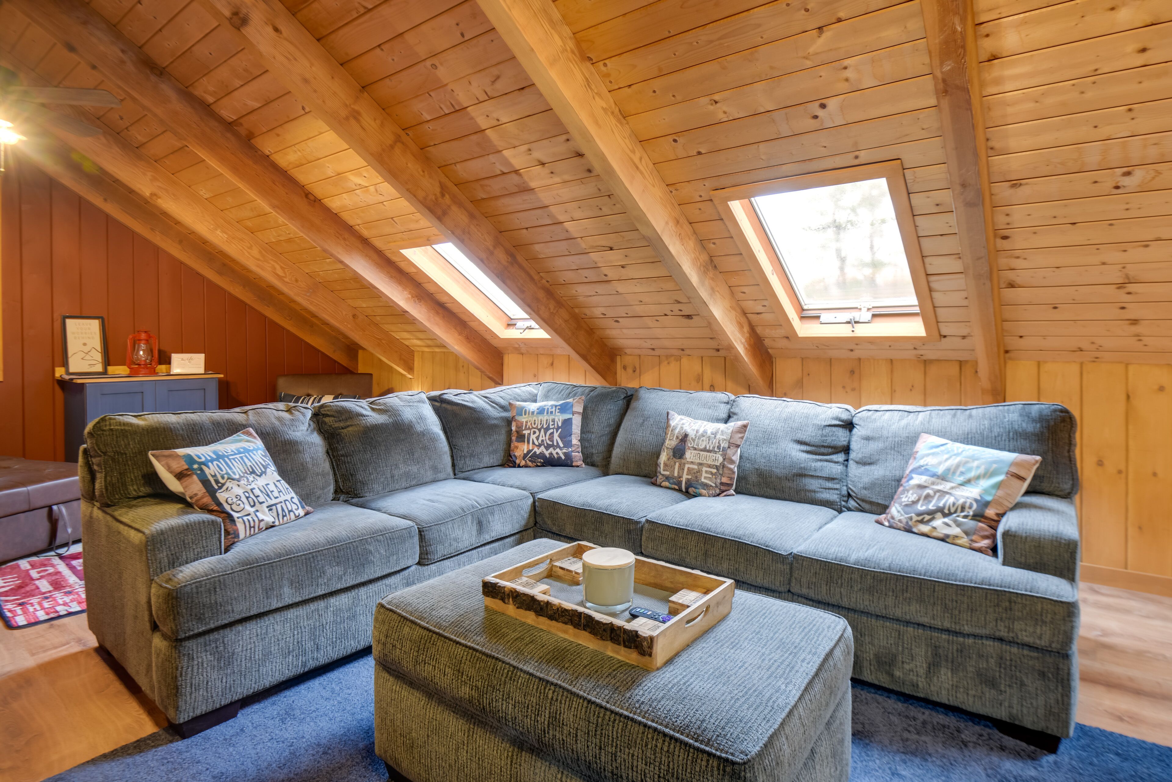 Cozy Ossipee Vacation Rental: Walk to Beach!