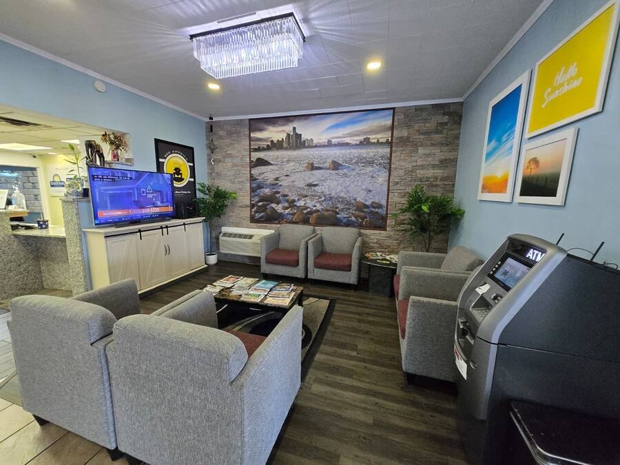 Sitzecke in der Lobby