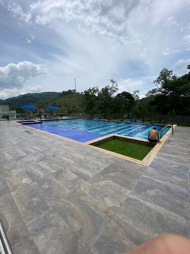 Luxury department with pool