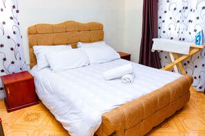 Family Room | Desk, blackout drapes, iron/ironing board, free WiFi - Adorable Homely Stay (Nakuru)