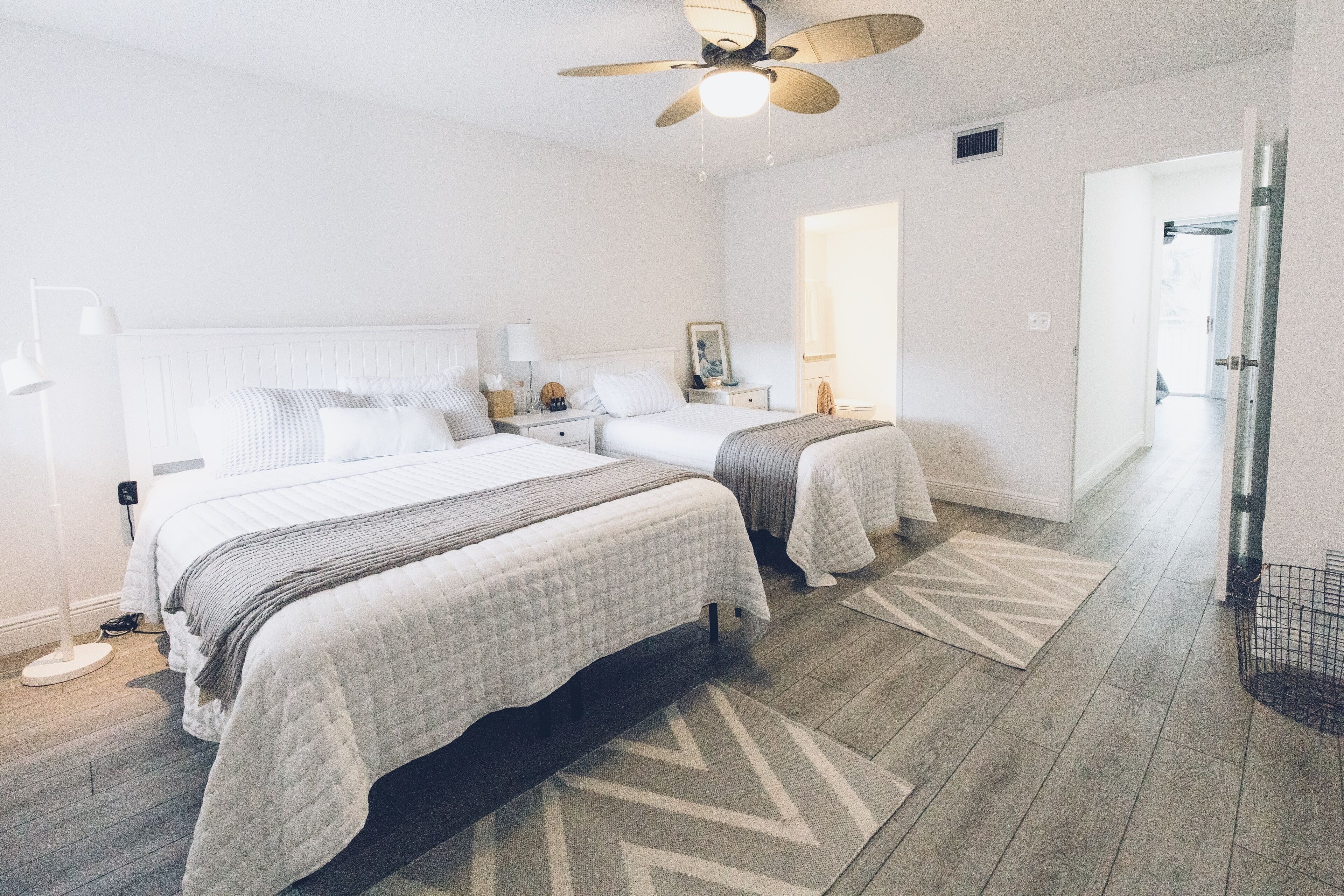 2 bedrooms, iron/ironing board, free WiFi, bed sheets
