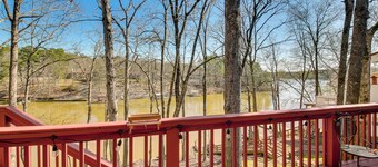 Lakefront Hot Springs Village Vacation Rental!