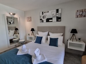1 chambre, Wi-Fi, draps fournis