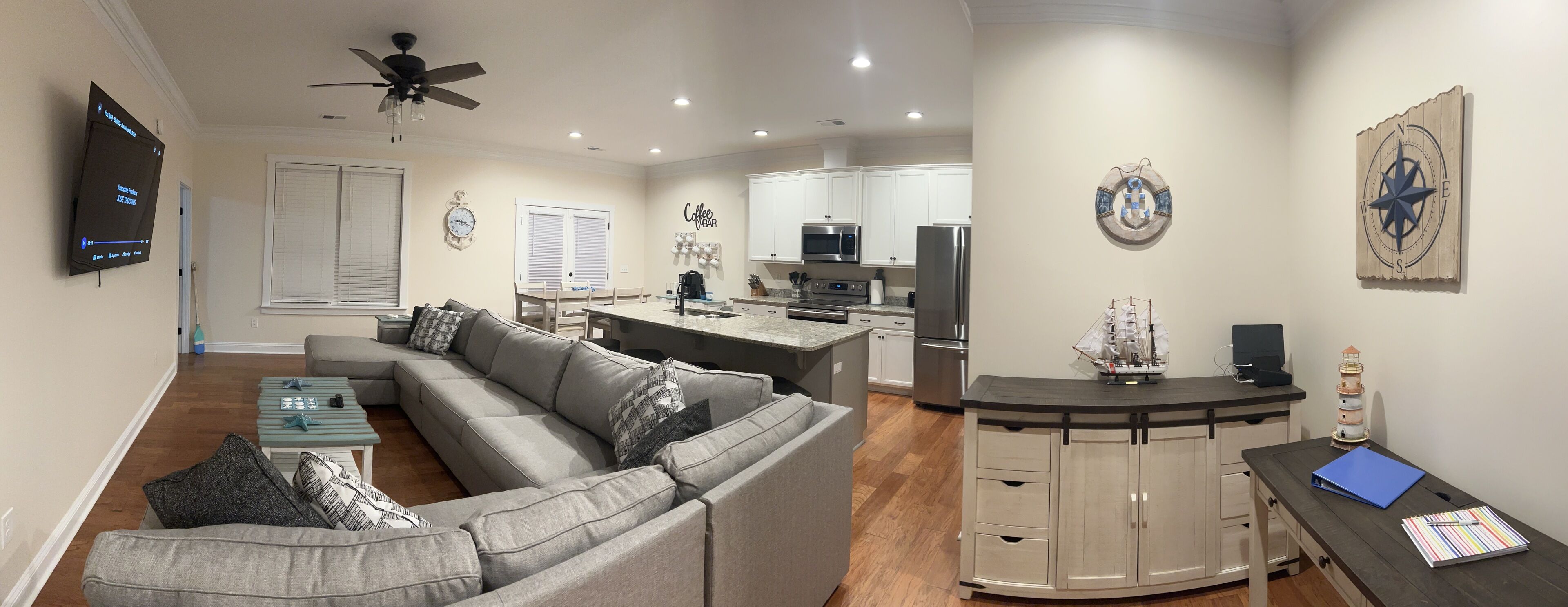 Home Located 1 Mile From Beach