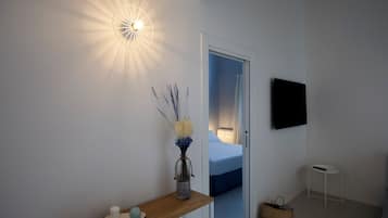 Appartement Classique, vue partielle sur la mer | Coin séjour