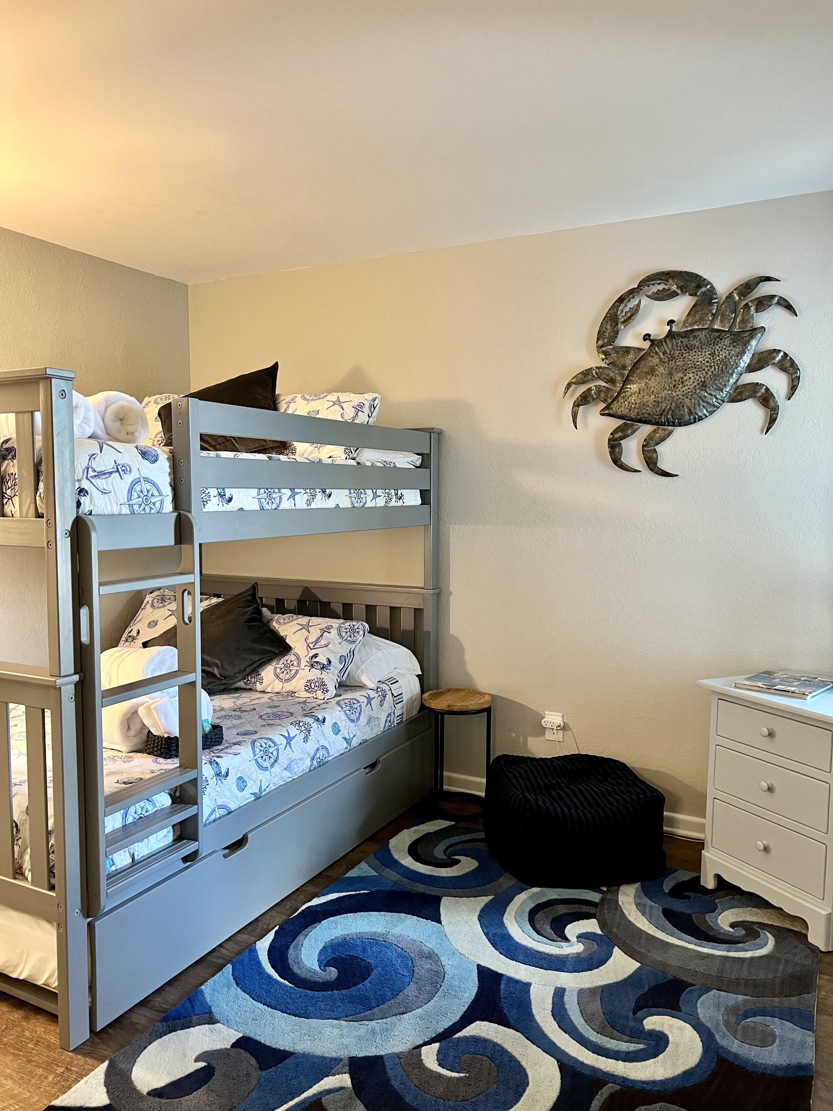 2 habitaciones, escritorio, tabla de planchar con plancha y wifi gratis 