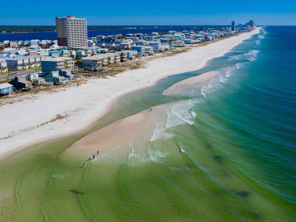 Aerial view - West Side Cottages by SVR (Gulf Shores)