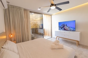 Premier-Apartment | 1 Schlafzimmer, Bügeleisen/Bügelbrett, kostenloses WLAN