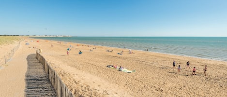 Accommodatie ligt op het strand