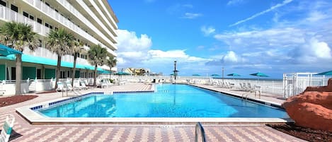 Außenpool, beheizter Pool