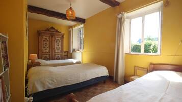 3 chambres, lit parapluie, Wi-Fi gratuit