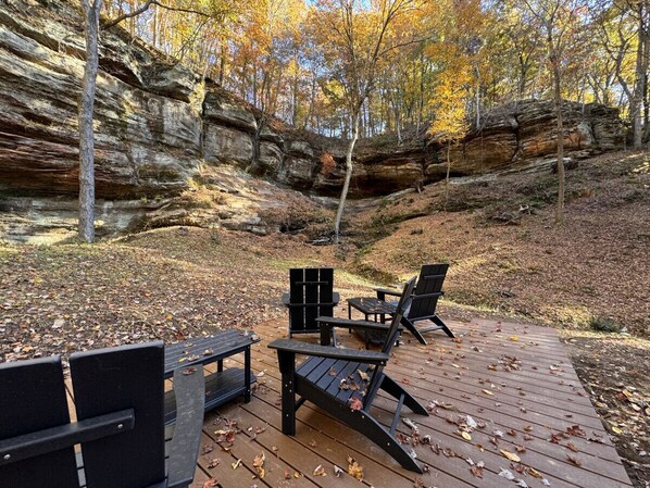 Property grounds - Modern Cabin w/ Trail to Waterfall/Cave/Cliff (FV) (Rockbridge)