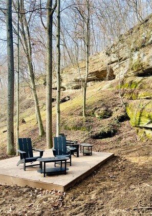 Property grounds - Modern Cabin w/ Trail to Waterfall/Cave/Cliff (TF) (Rockbridge)