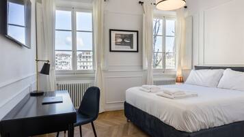 1 Schlafzimmer, Schreibtisch, Bügeleisen/Bügelbrett, WLAN