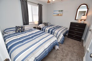 2 chambres, accès à Internet, literie fournie