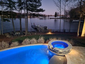 Pool - Beautiful Waterfront Home with Pool/Hot Tub/Firepit/Kayaks/Arcade - Ideal for up to 14 Guests (Denver)
