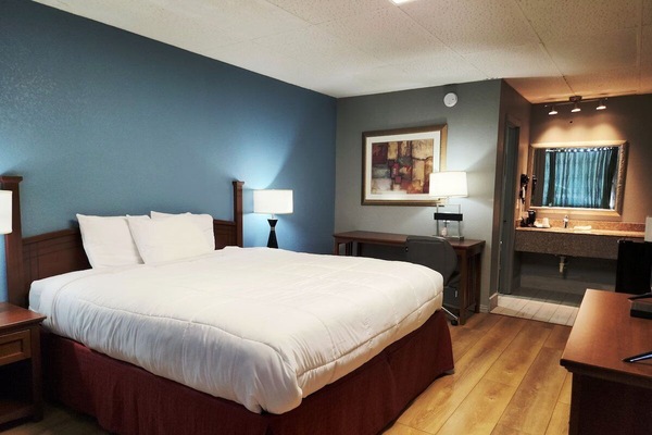 Deluxe Room, 1 King Bed, Non Smoking | Premium bedding, iron/ironing board, WiFi (free), bed sheets
