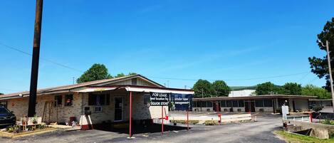 Entrada de la propiedad