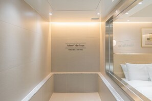 Family Villard Suite Twin | Private spa tub - Asherah Villard Aqua Business Hotel (Gimhae)