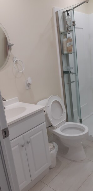 Secadora de cabello, toallas, jabón, shampoo 