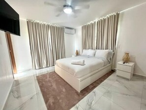 3 soverom og sengetøy