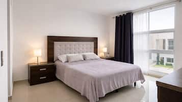 3 chambres, fer et planche Ă repasser, Wi-Fi gratuit, draps fournis