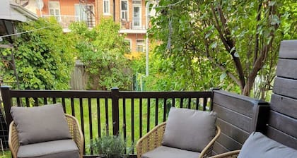 Lovely 2 bedroom apartment with a patio - Villeray