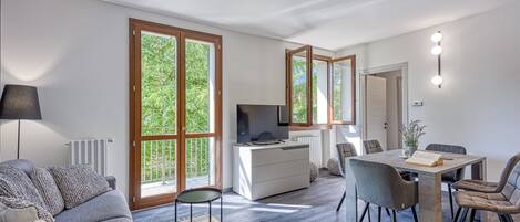 Televisión y reproductor de DVD