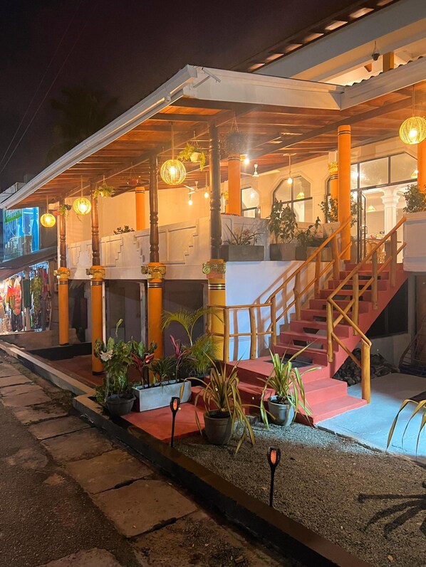 Fachada de la propiedad