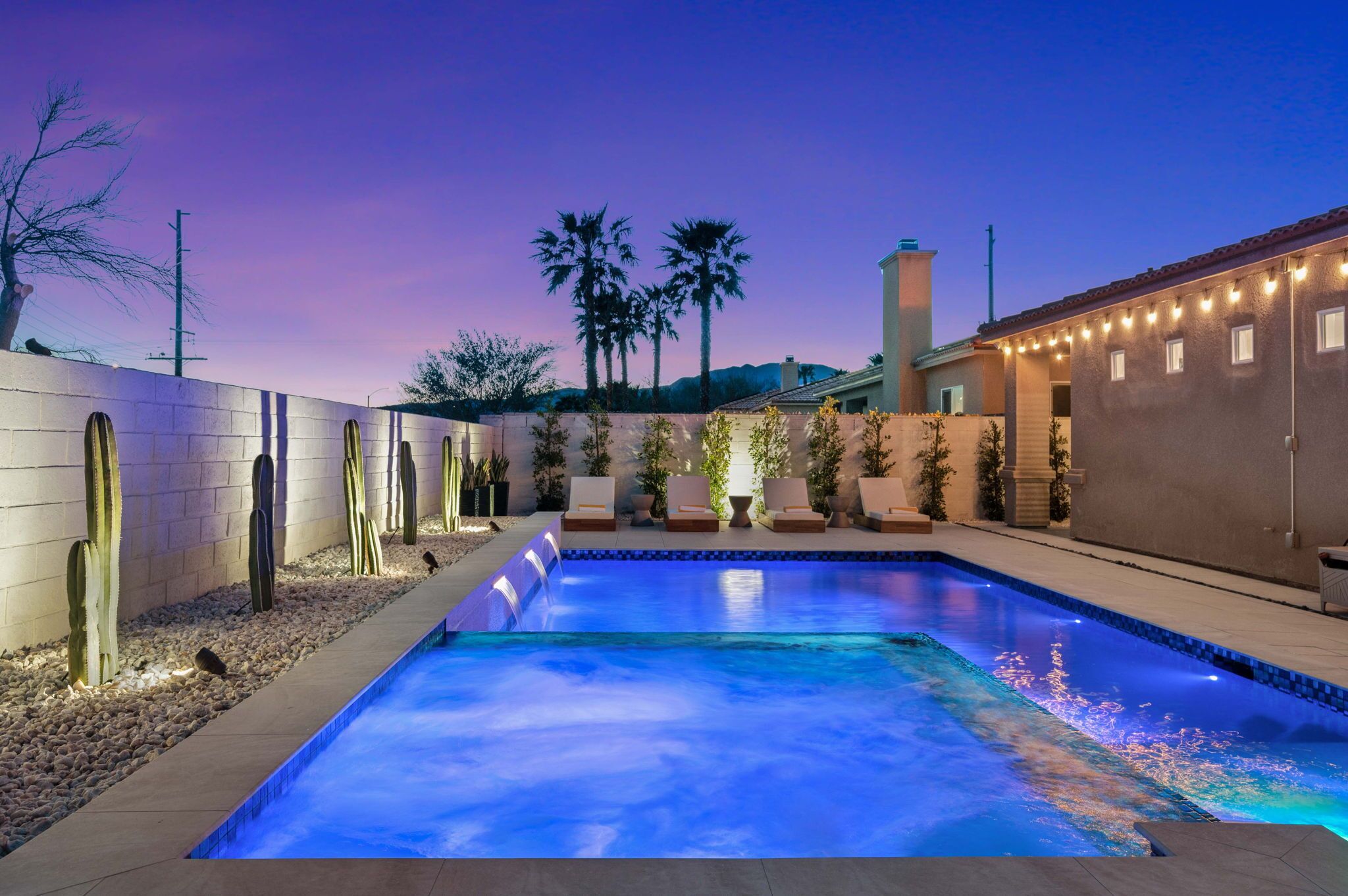 屋外プール、温水プール