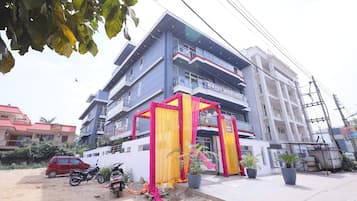 Fachada de la propiedad