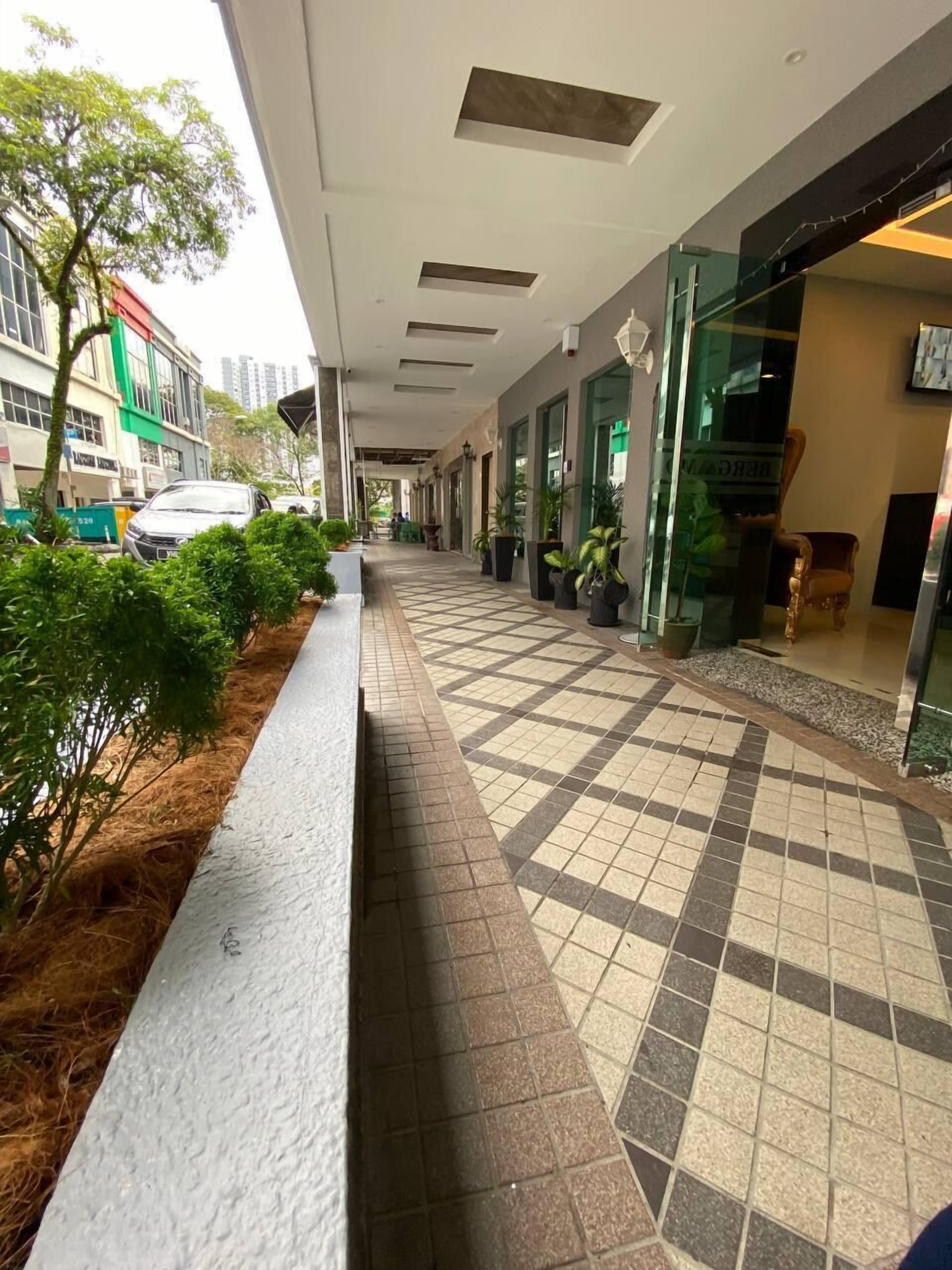 Fassade der Unterkunft