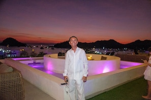 Rooftop pool
