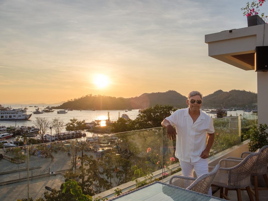 Vue depuis l’hébergement