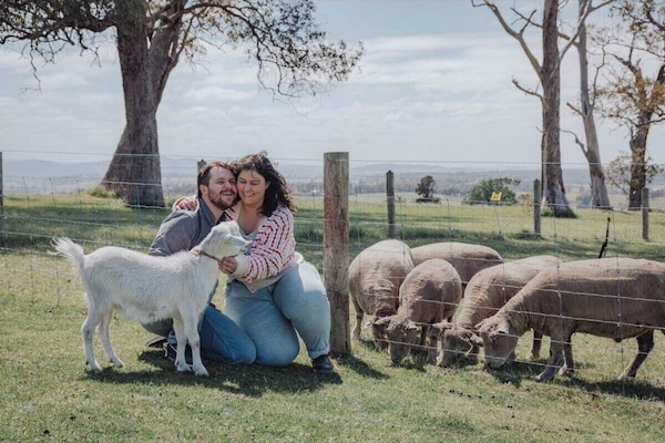 Double the love: Bonding with our pet sheep and goats together!