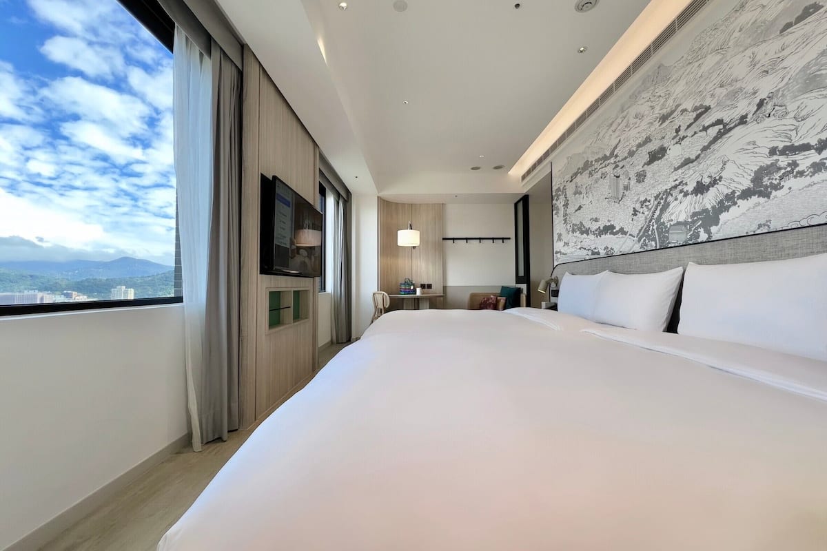 Familie vierpersoonskamer | 1 slaapkamer, luxe beddengoed, donsdekens, een minibar