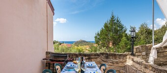 Vacation Home "Villa Leonardo Sud Sardegna" with Sea View, Private Terrace & Wi-Fi