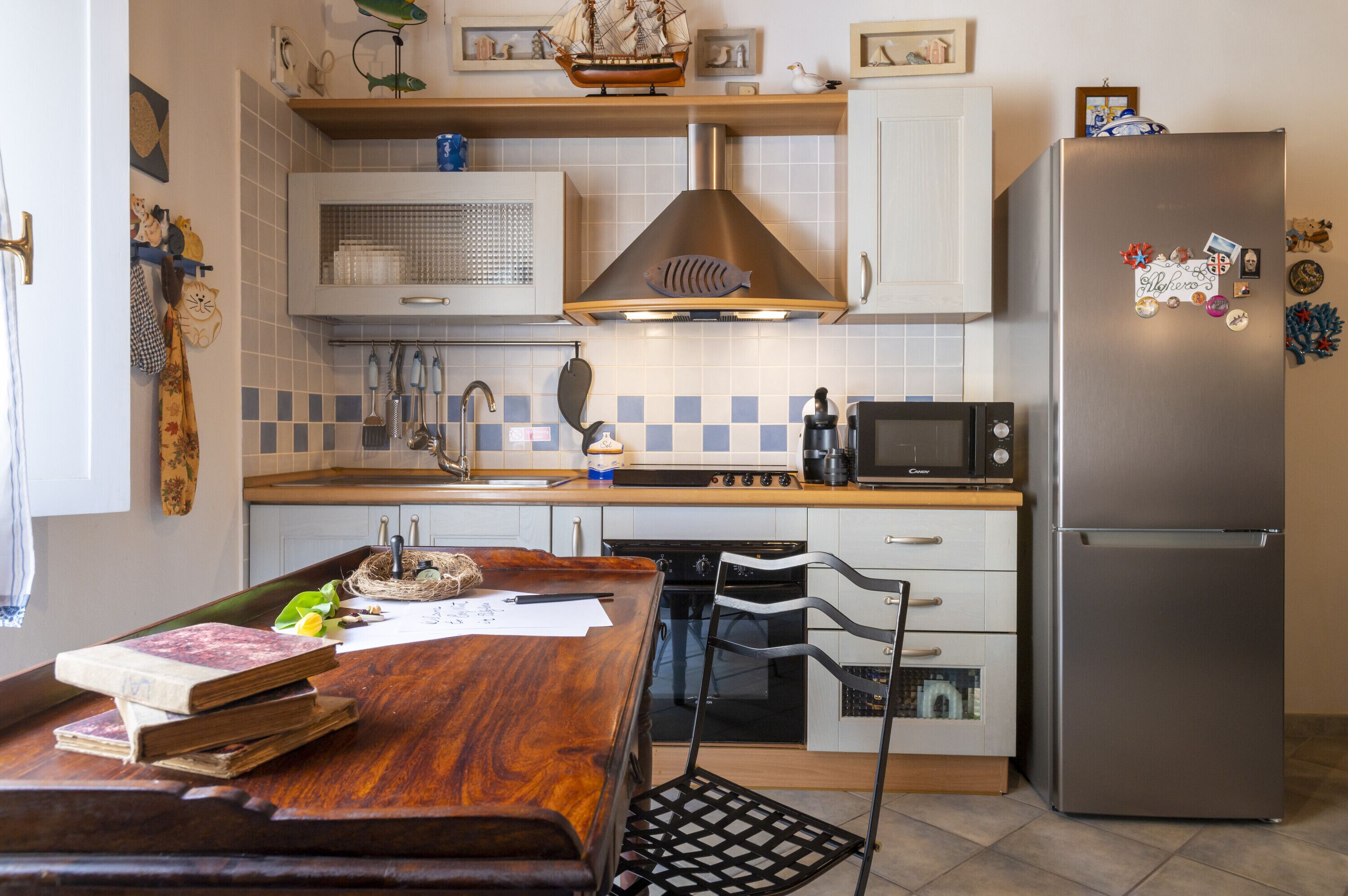 Apartment 'Cozy Nest In Alghero' with Wi-Fi and Air Conditioning