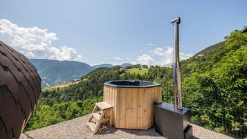 Idromassaggio all'aperto