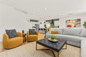 Smart TV, fireplace, offices