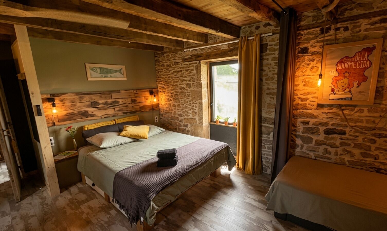 1 quarto, escrivaninha, berço de viagem, Wi-Fi de cortesia