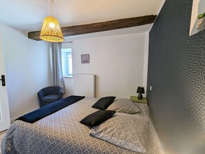 2 habitaciones, wifi gratis y ropa de cama 