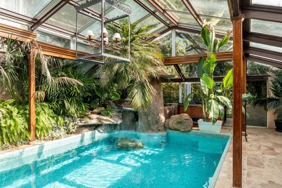 6-Suite Madrid Luxury Villa with Oasis, Pool, Spa, Gym, Club and 24/7 Concierge