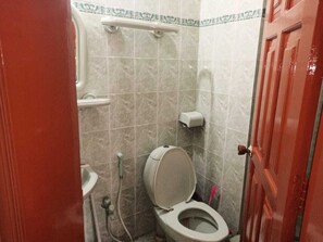 Handdoeken, zeep, toiletpapier