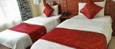 5 室のベッドルーム、WiFi、ベッドシーツ