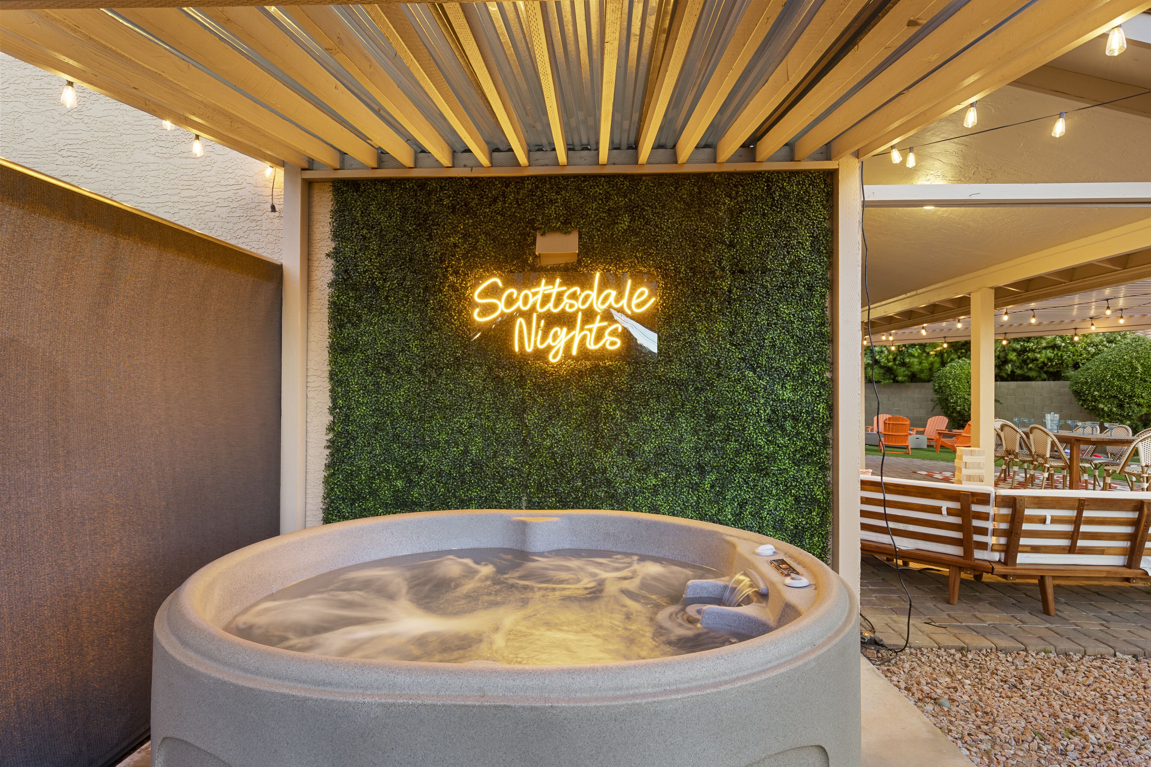 Outdoor spabad